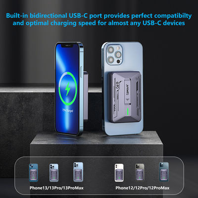 İyi bir fiyat. 5000mAh Hızlı Kablosuz Şarj Gücü Bankası OEM/ODM Manyetik Güç Bankası çevrimiçi