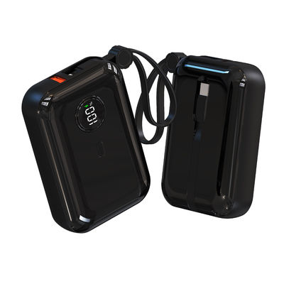İyi bir fiyat. Ateş geçirmez ABS PC Evrensel 10000mah Güç Bankası Kablolarla çevrimiçi
