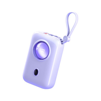 Kompakt Mini Güç Bankası Tipi C 5V/2.4A Giriş / Çıkış Ve Kablosuz 5W/7.5W Çıkışla