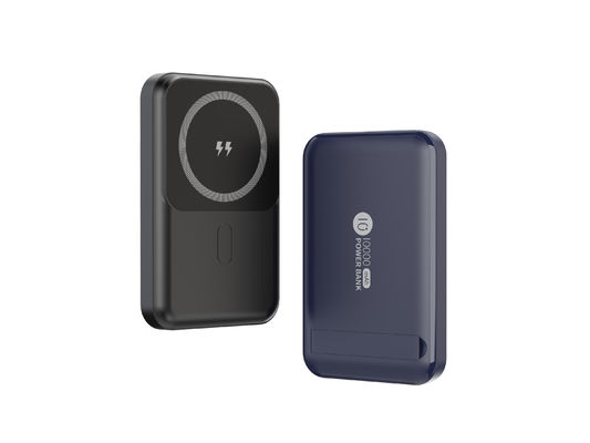 15W Kablosuz Çıkış Li Polimer Pil ile iphone 10000mah manyetik pil