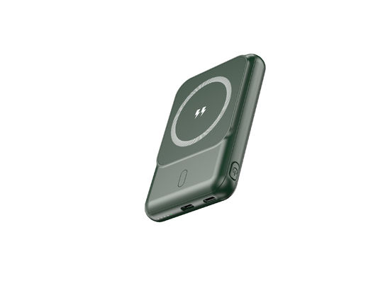 İyi bir fiyat. Kablosuz Mıknatıs 5000mah Güç bankası 5W/7.5W Şarj Güvenli Taşınabilir Şarj için Li Polimer Pil çevrimiçi