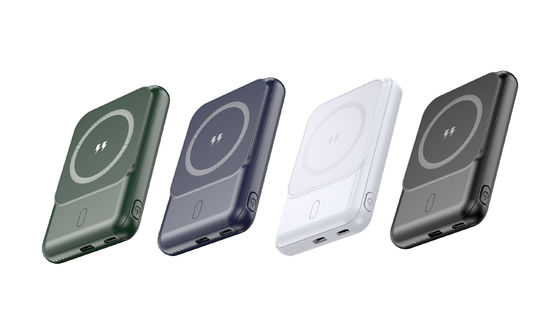 İyi bir fiyat. Ultra Slim Manyetik Güç Bankası Kablosuz Şarj 5V-3A Çıkış çevrimiçi