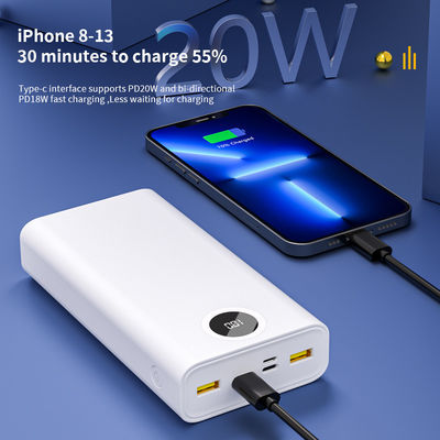 İyi bir fiyat. Kolay Taşınabilir Büyük Kapasiteli Güç Bankası 10000mAh PD20W Giriş 250g çevrimiçi