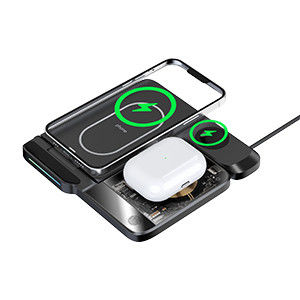 İyi bir fiyat. ODM OEM Powerbank Kablosuz Şarj Aracı 110-205KHz Şarj Frekansı 2-8mm Şarj Mesafesi çevrimiçi