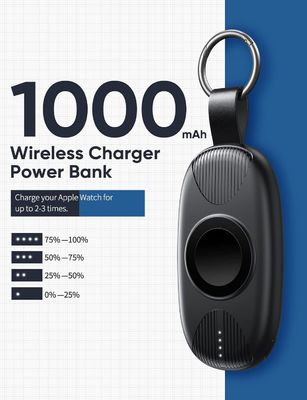 İyi bir fiyat. 1000mah Akıllı Saat Güç Bankası C Tipi Bağlantı Evrensel Uyumluluk çevrimiçi