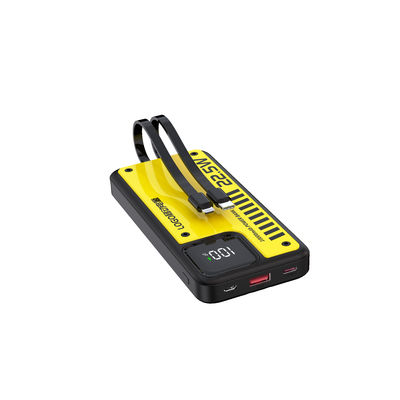 İyi bir fiyat. 22.5W 10000mAh PD Şarjlı Taşınabilir Güç Teslimi Güç Bankası çevrimiçi
