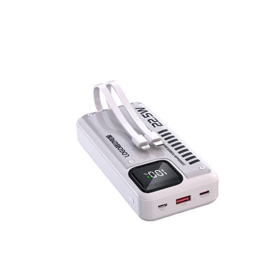 İyi bir fiyat. Taşınabilir Hızlı Şarj Gücü Bankası 20000mah USB C Güç Bankası Kabloya Dahili çevrimiçi